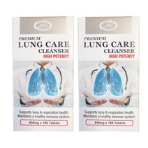 호주 네이쳐스탑 프리미엄 렁케어 클렌져 850mg 180정 2개