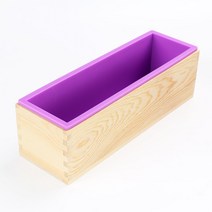 실리콘 몰드 DIY 핸드메이드 제작 중비누 모형 미니 롱스틱 형용사 뒤에 쓰여 가능함을 나타냄 별 달 2197281033, 보라색 안 모델 _외 나무 상자