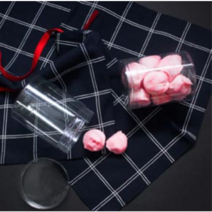 스크류보틀(014S)-5개 / 65x85mm / 쿠키용기 / 투명용기 / 쿠키케이스/원형케이스/원형쿠키통