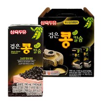 삼육두유 검은콩칼슘 190ml 16개입 세트, 16팩
