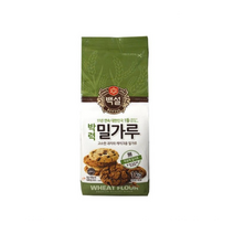 백설 박력 1등 밀가루, 1kg, 6개