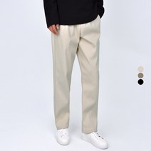 가이스토리 남성용 와이드핏 포웰 기모 밴딩 면바지