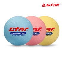 스타 소프트발리볼 4호, 1개, 그린