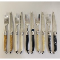 라귀올 장네론 커트러리 포크+나이프 세트 5컬러, 마블베이지