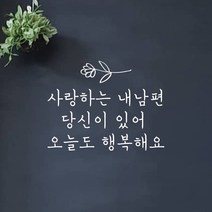 뮤즈 현관문 스티커 레터링 벽 인테리어 남편 생일 주문제작, 코스모스_흰색, 손글씨, 5줄