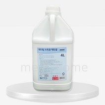 메디탑 소독용 에탄올 4L 83% 알콜 의약외품 대용량 살균소독, 1개