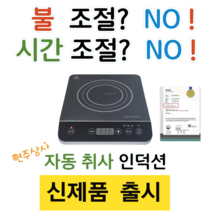 현주상사 원터치 자동취사 인덕션, 1구 인덕션