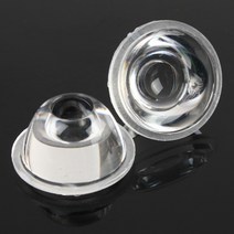 10 개대 20mm 10306090120 학위 광학 유리 led 렌즈 반사경 콜리메이터 1w 3w 5w led 램프 전구 e27 mr16 gu10, 60도