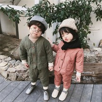 아동 깔깔이 누빔 퀼팅 상하세트 상하복 여아 남아
