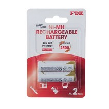 일본 FDK 충전지 2500mAh 저방전 2입 충전지, 단품