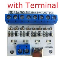 타입-C USB 4 채널 1 코어 3.7V 4.2V 리튬 배터리 충전기 모듈 터미널 없음/터미널 포함 Dc 5V 2A, 01 B