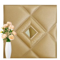샌드위치 판낼 부자재 새로운 DIY 홈 거실 장식 TV 배경 벽 스티커 스테레오 천장 패널 지붕 거품 벽지 자, 한개옵션1, 08 8