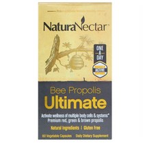 Naturanectar 네츄라넥타 비 프로폴리스 얼티밋 60캡 Aa15370 Top Brand 해외 현지 배송