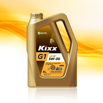 킥스 KIXX G1 5W-30 4L 가솔린엔진오일, kixx G1 5W30 SP 4L, 1개, 5w30