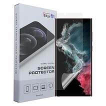 엣지핏 PET EPU 매트 무광택 저지문 하이브리드 액정보호필름 3매
