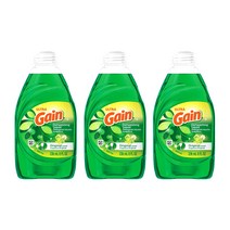 게인 액상 주방세제 오리지널 향, 3개, 236ml