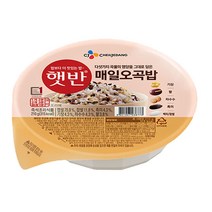 햇반 매일오곡밥 210g 오곡밥 잡곡밥 즉석밥, 10개