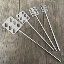 혼합기 스테인레스 스틸 스퀘어 타입 교반 블레이드 실험실 혼합 교반기 1 개, 80x8x350mm