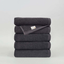 리빙유진 고급 호텔수건 130g 5장, H라인 모던 130g 5장, 차콜