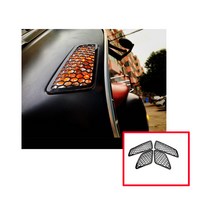 베스파 헤드램프 백라이트 몰딩 스티커 GTS125 GTS200 GTS300 램프튜닝