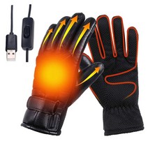 발열장갑 열선장갑 스키 자전거 등산 캠핑 낚시 오토바이 온열 방한 보온 겨울 열 사이클링 방수 타기 전기 난방 터치 스크린 가열 손 따뜻하게