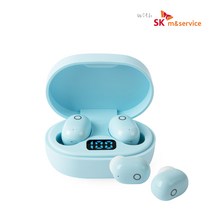 withSKm&service 조약돌 블루투스이어폰, SK120, 스카이