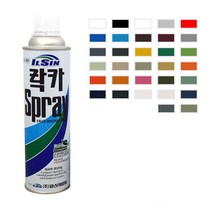 INVEN* 일신 락카 스프레이 420ml, 투명무광