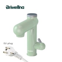 수도꼭지온수기 순간 가정용 온수기 전기 카페 업소용 briwellna 220v water heater, 초록, 유럽 ​​연합