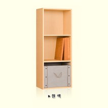 대주기획 3단 책장 DIY 17종류 3단 책꽂이 정리함, 화이트옹이+핑크옹이