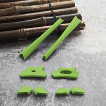 렌즈Ocean 편광 교체용 렌즈 호환-오클리 Flak Jacket OO9008-Options, Green Rubber Kit