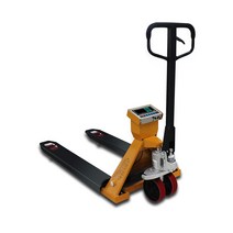 전자 저울 지게차 화물 적재 리프트 리프팅 팔레트, 기본 모델 1톤 외폭 56CM 나일론 휠
