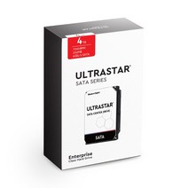 [hdant] WD Ultrastar DC HC310 패키지 HDD, HUS726T4TALA6L4, 4TB
