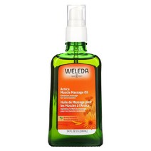 Weleda Arnica Muscle Massage Oil 3.4 fl oz (100 ml)