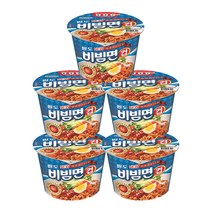 팔도 비빔면 컵, 5개, 115g