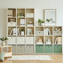 한샘 샘 폴리 수납바스켓 중/대/와이드 샘책장호환 수납박스 정리, 12.샘폴리바스켓(중)그레이, 1개