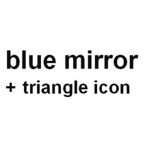 차선 이탈 방지 경보장치 차로 led 충돌 초보자 안전운전 자동차 출발 경고 보조 스티어링 방향 지시등 사이드 미러 2 종류 표시등 bsd bsm 사각 지대 모니터링, 파란색 거울 삼각형