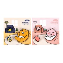 카카오프렌즈 캐릭터 아크릴 마그넷 세트 211932, 라이언
