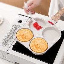 가정용 계란빵 기계 계란빵만들기 6구 오믈렛팬 오방떡 홈베이킹