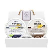 단짠세트 원당-소금 2종(250g~300g) (장례답례품/장례식답례품/조문답례품/조의답례품), 옵션을선택해주세요:세트선택:원당-천일염, 상세페이지 참조4