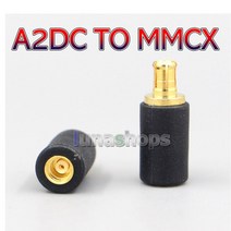 MMCX 변환기 헤드폰 이어폰 플매트 카펫 러그 수-암 HE1000se qdc JH EXK ie8 HD650 MH334 0.78mm, [01] Black Or Gold, [08] RHA CL1 Male To mmcx