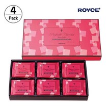 ROYCE 일본 선물용 로이스 프라피유 쇼콜라 초콜릿 베리큐브 30개입 x 4세트