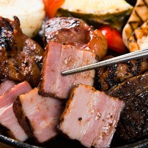 훈제 삼겹 바베큐 슬라이스 400g, 1팩