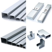 대한 알루미늄 벽면 덕트 닥트 엘보 PVC 랜 전선 배선 케이블 보호관 정리, 06.대한_벽면 덕트, 2호 3M, 1개