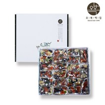 영양찰떡 선물세트 답례떡 선물용떡 영양떡 찹쌀떡 콩떡 찰떡 모듬찰떡 콩찰떡 모듬영양찰떡 떡 땅콩 밤 완두배기 울타리콩 호박꼬지 개별포장, 1박스