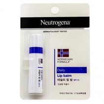 뉴트로지나 데일리 립 밤 SPF 15 4g, 상세페이지 참조, 상세페이지 참조