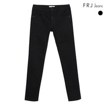 FRJ 남성 블랙 테이퍼드핏 데님팬츠 F97M-DP961A