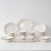 포르투갈 메세라미카 6인 그릇세트 홈세트 22p 8color, 딥블루