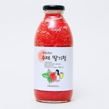웰빙스토리 국내산 딸기로 만든 맛있는 과일청 수제 딸기청 오리지널 600g since2013, 1개입, 1개