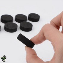 수평유지 패드 받침 쿠션 가구 테이블 책장 냉장고 옷장 세탁기 소음방지 진동흡수, 사이즈