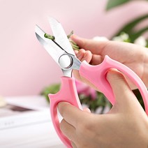 꽃가위 꽃꽃이 원예 플라워 정원 화훼 가위, 4꽃가위-검정